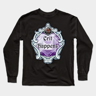 Amulet Crit Happens Long Sleeve T-Shirt